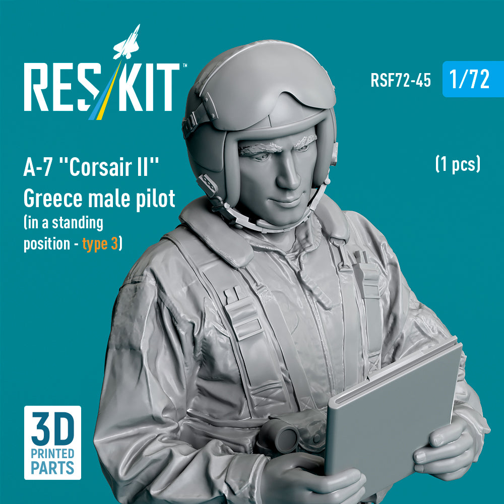 ResKit RSF72-0045 1:72 LTV A-7B/A-7D/A-7E Corsair II Greece male pilot