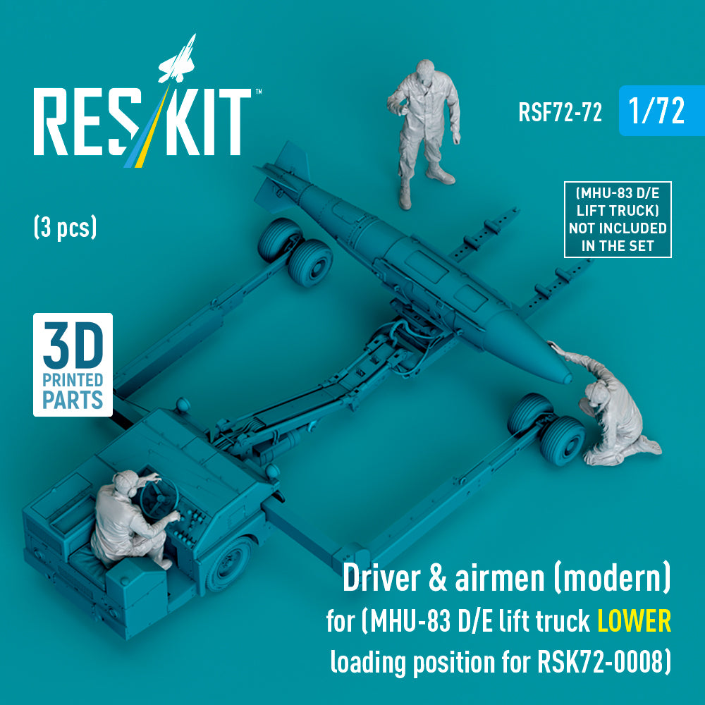 ResKit RSF72-0072 1:72 Driver & airmen