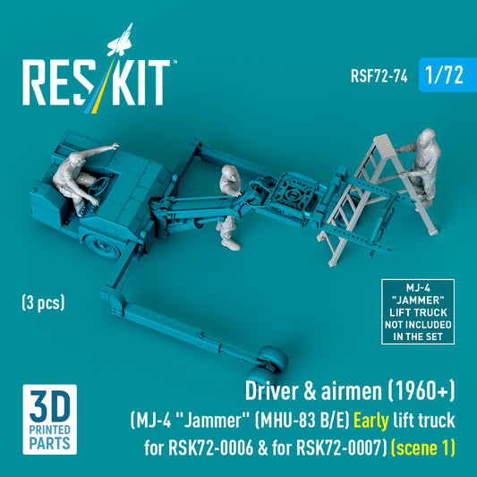 ResKit RSF72-0074 1:72 Driver & airmen