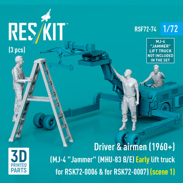 ResKit RSF72-0074 1:72 Driver & airmen