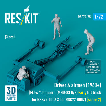 ResKit RSF72-0075 1:72 Driver & airmen