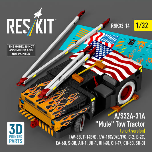 ResKit RSK32-0014 1:32 A/S32A-31A "Mule" Tow Tractor