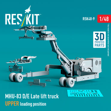 ResKit RSK48-0009 1:48 MHU-83 D/E Late lift truck UPPER loading position