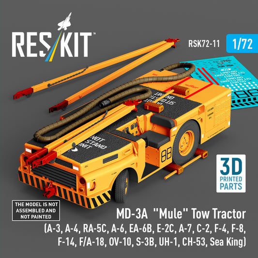 ResKit RSK72-0011 1:72 MD-3A "Mule" Tow Tractor