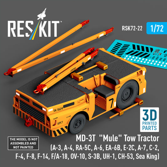 ResKit RSK72-0022 1:72 MD-3T "Mule" Tow Tractor