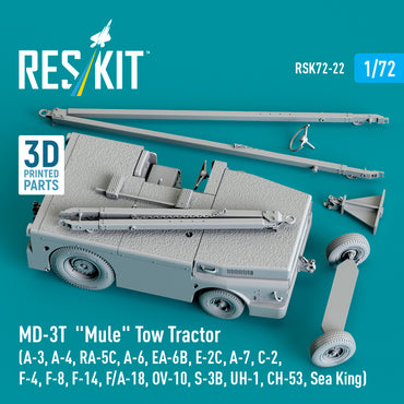 ResKit RSK72-0022 1:72 MD-3T "Mule" Tow Tractor