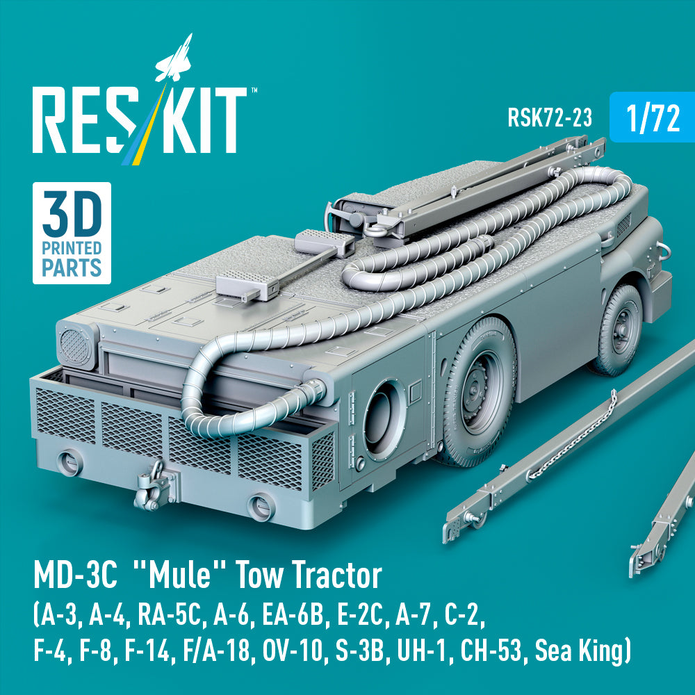 ResKit RSK72-0023 1:72 MD-3C "Mule" Tow Tractor