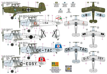 RS Models RSMI48014 1:48 Bucker Bu-131A