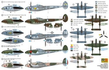 RS Models RSMI92115 1:72 Lockheed F-4 /F-4A Lightning