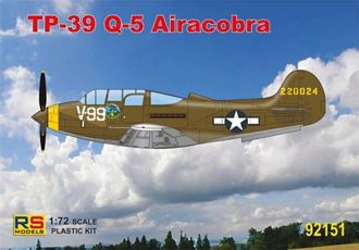 RS Models RSMI92151 1:72 Bell TP-39Q Airacobra 3 decal version 1