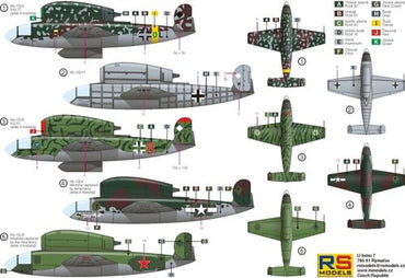 RS Models RSMI92153 1:72 Henschel Hs-132A