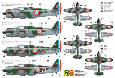 RS Models RSMI92161 1:72 Marcel-Bloch MB.152 Battle of France 1940