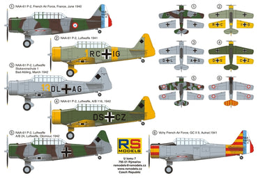 RS Models RSMI92207 1:72 North-American NAA-64 P-2 'North'