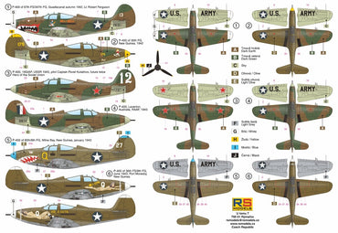 RS Models RSMI92218 1:72 Bell P-400 Airacobra 1