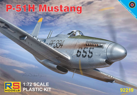 RS Models RSMI92219 1:72 North-American P-51H Mustang 1
