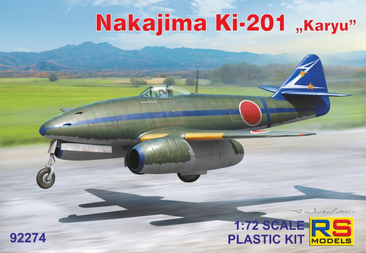 RS Models RSMI92274 1:72 Nakajima Ki-201 "Karyu" 3 decal v
