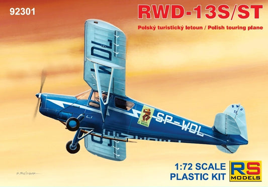 RS Models RSMI92301 1:72 RWD-13S/ST Polish Touring plane