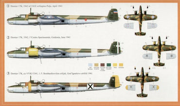 RS Models RSMI92030 1:72 Dornier Do-17K Late Version
