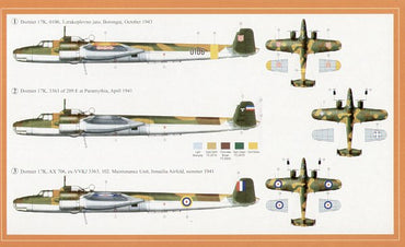 RS Models RSMI92031 1:72 Dornier Do-17K Late Version