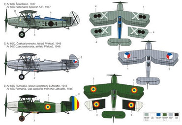 RS Models RSMI92060 1:72 Arado Ar-66 Legion Condor