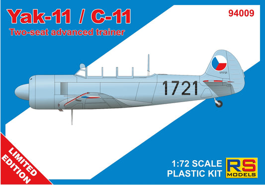 RS Models RSMI94009 1:72 Yak-11 / C-11 Moose