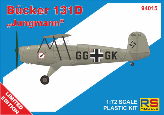 RS Models RSMI94015 1:72 Bucker Bu-131D Jungmann