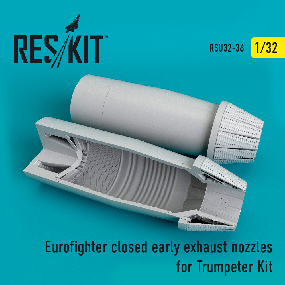 ResKit RSU32-0036 1:32 Eurofighter EF-2000A/EF-2000B closed position
