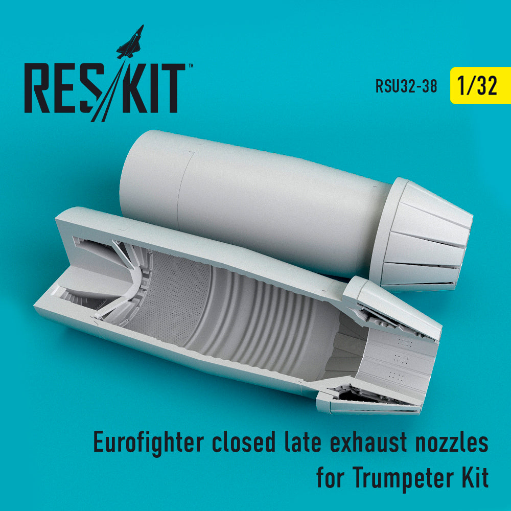 ResKit RSU32-0038 1:32 Eurofighter EF-2000A/EF-2000B closed position