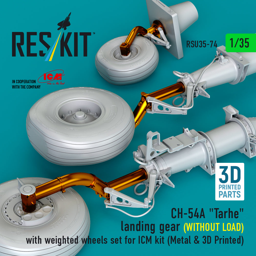 ResKit RSU35-0074 1:35 Sikorsky CH-54A "Tarhe" landing gear
