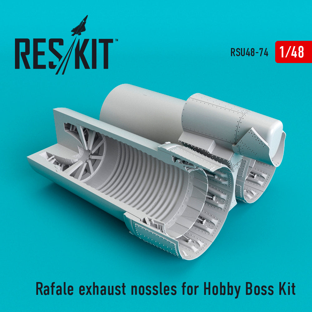 ResKit RSU48-0074 1:48 Dassault Rafale exhaust nozzles