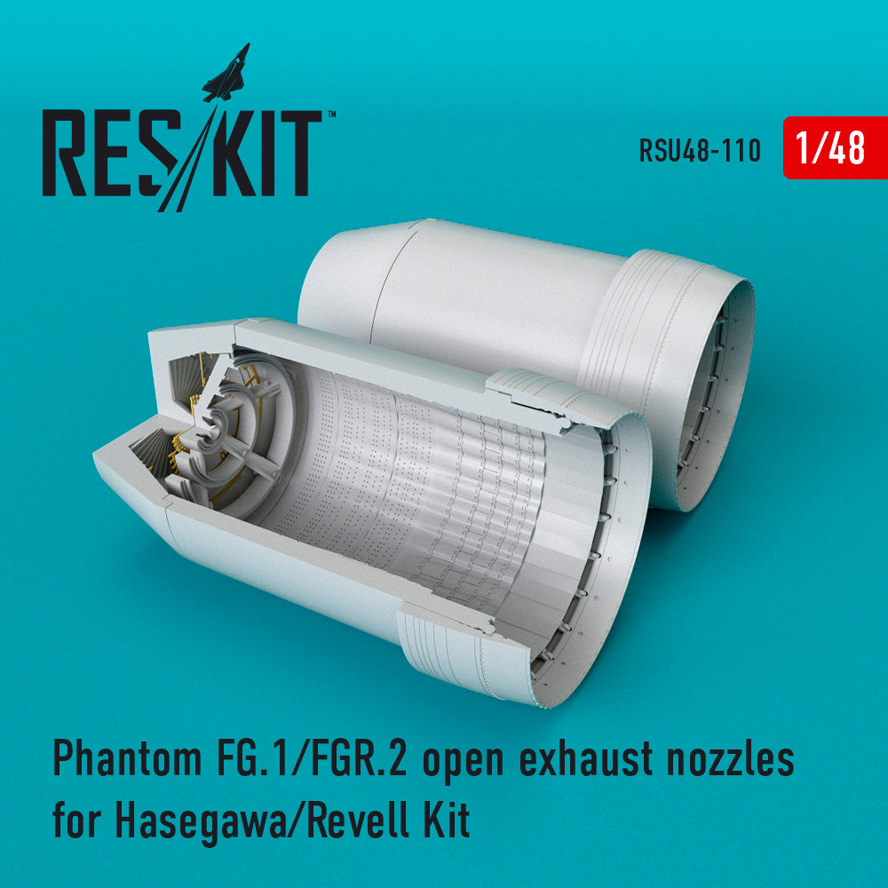 ResKit RSU48-0110 1:48 McDonnell-Douglas FG.1/FGR.2 open exhaust nozzles