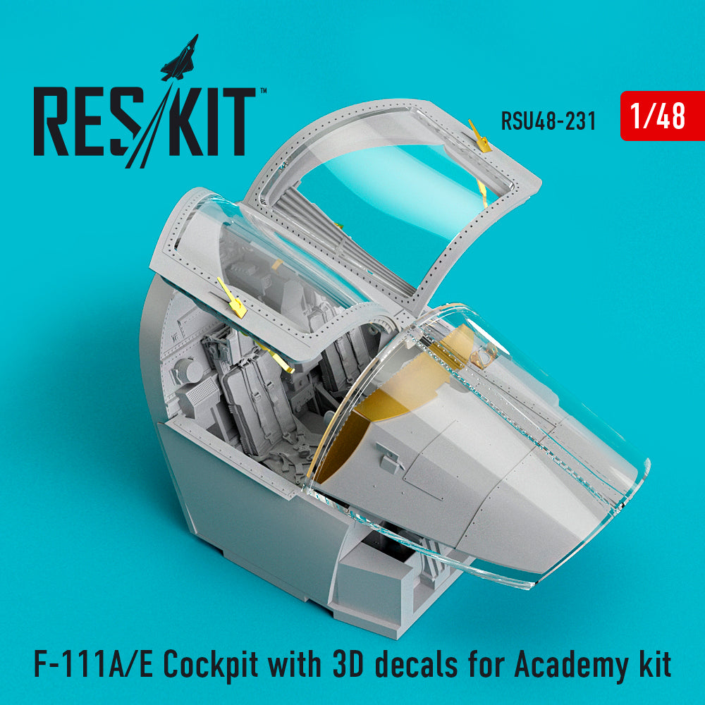 ResKit RSU48-0231 1:48 General-Dynamics F-111A/E Cockpit with