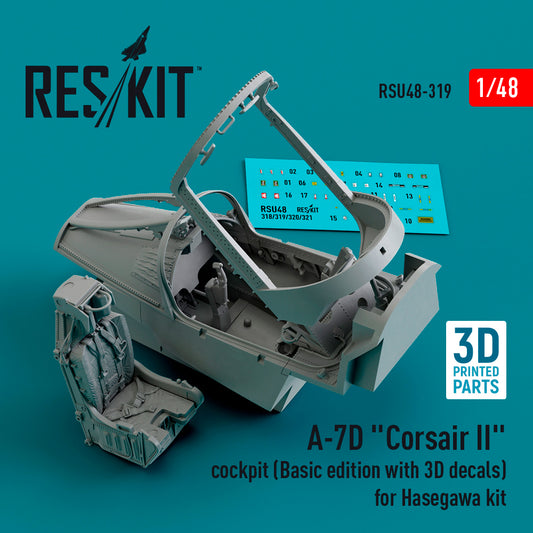ResKit RSU48-0319 1:48 LTV A-7D Corsair cockpit