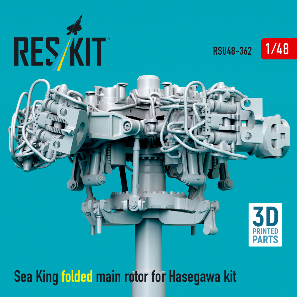 ResKit RSU48-0362 1:48 Sikorsky SH-3H Sea King folded main rotor