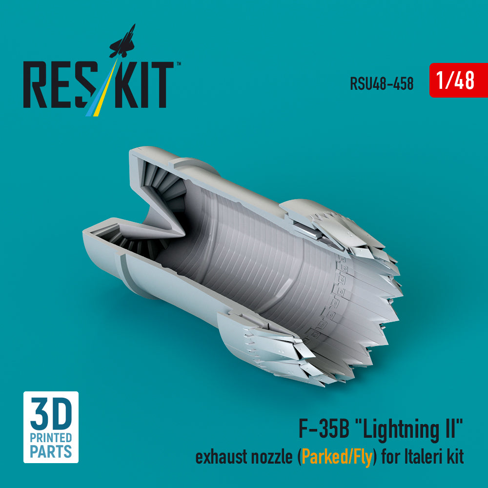 ResKit RSU48-0458 1:48 Lockheed-Martin F-35B Lightning II exhaust nozzle