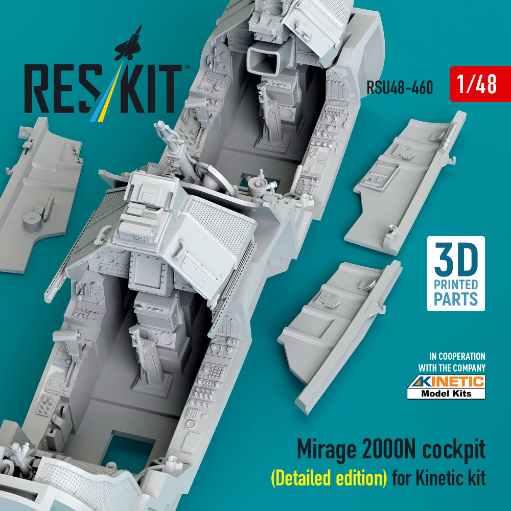 ResKit RSU48-0460 1:48 Dassault_Mirage 2000N cockpit
