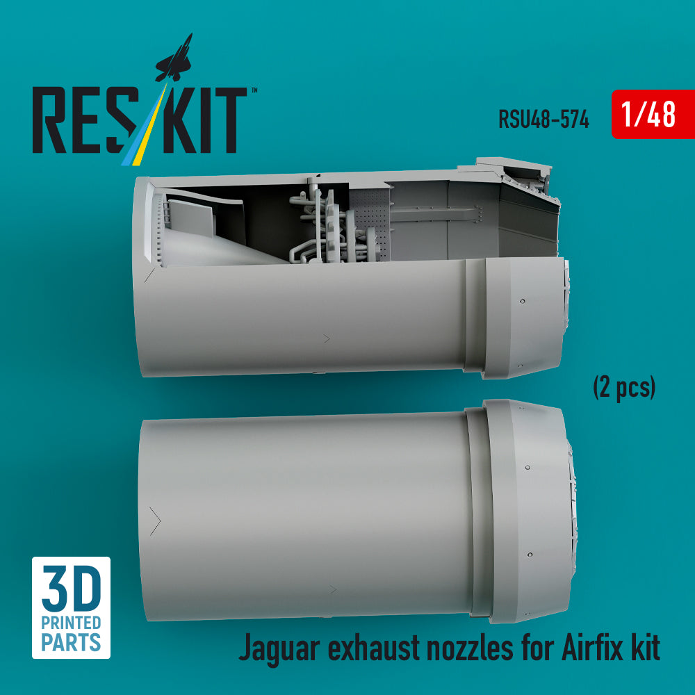 ResKit RSU48-0574 1:48 Sepecat Jaguar exhaust nozzles