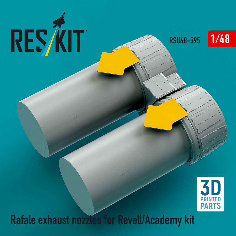 ResKit RSU48-0595 1:48 Dassault Rafale exhaust nozzles
