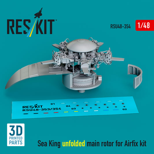 ResKit RSU48-0354 1:48 Westland Sea King un-folded main rotor