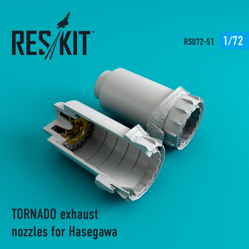 ResKit RSU72-0051 1:72 Panavia TORNADO exhaust nozzles