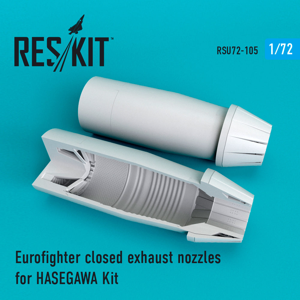 ResKit RSU72-0105 1:72 Eurofighter EF-2000A/EF-2000B closed exhaust nozzles