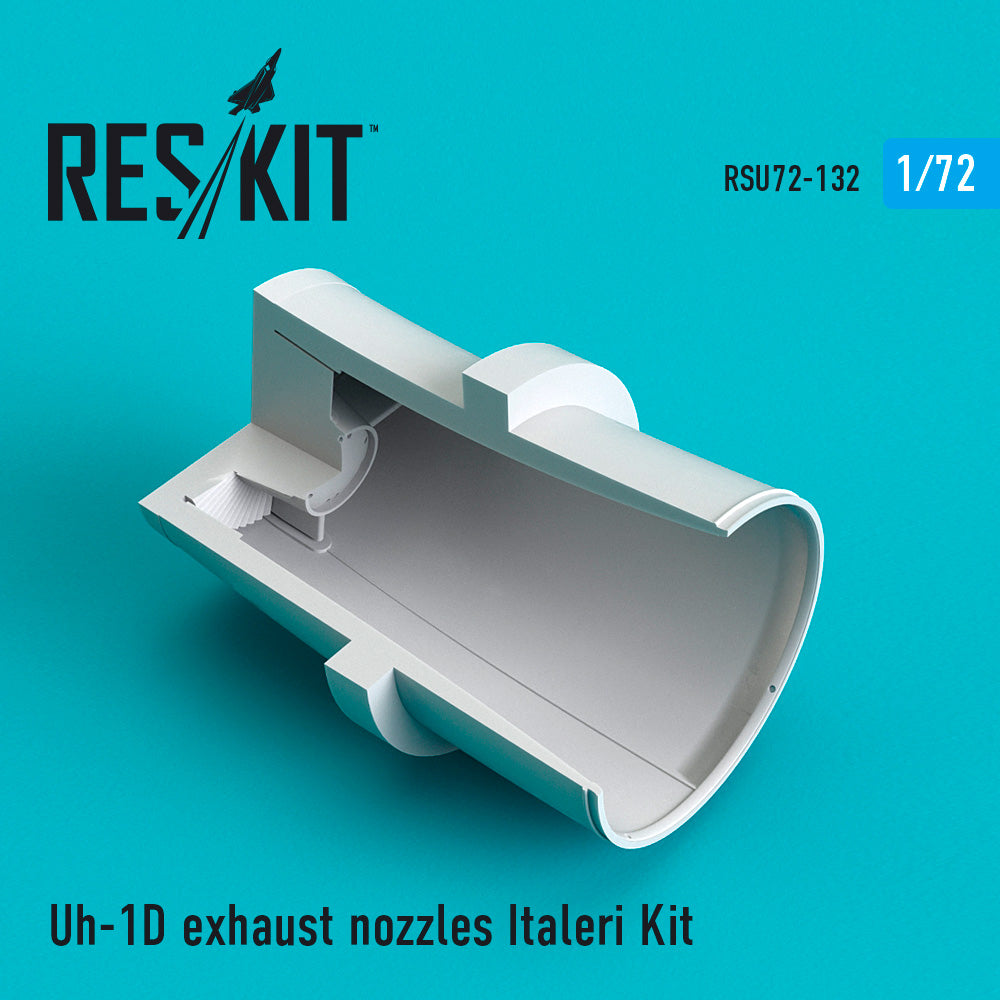 ResKit RSU72-0132 1:72 Bell UH-1D exhaust nozzles
