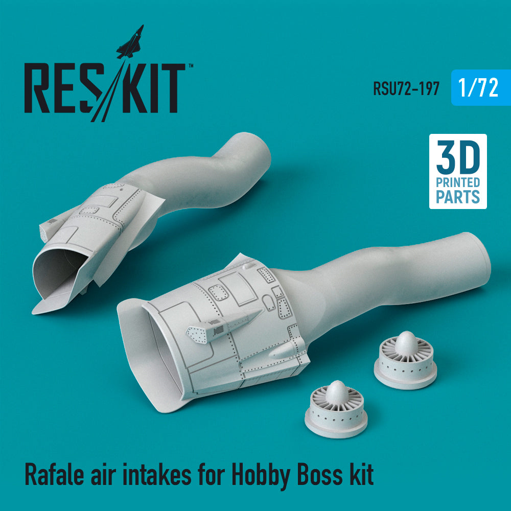 ResKit RSU72-0197 1:72 Dassault Rafale air intakes