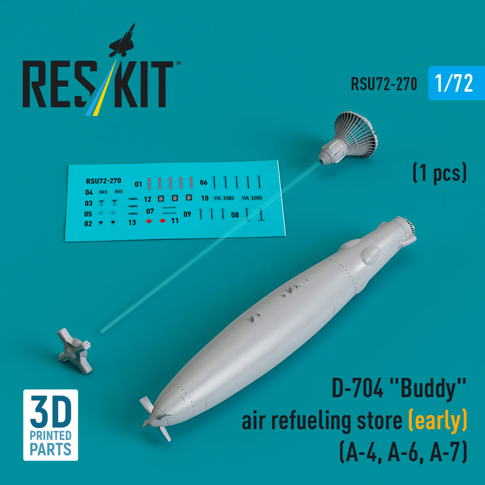 ResKit RSU72-0270 1:72 D-704 Buddy air refueling store