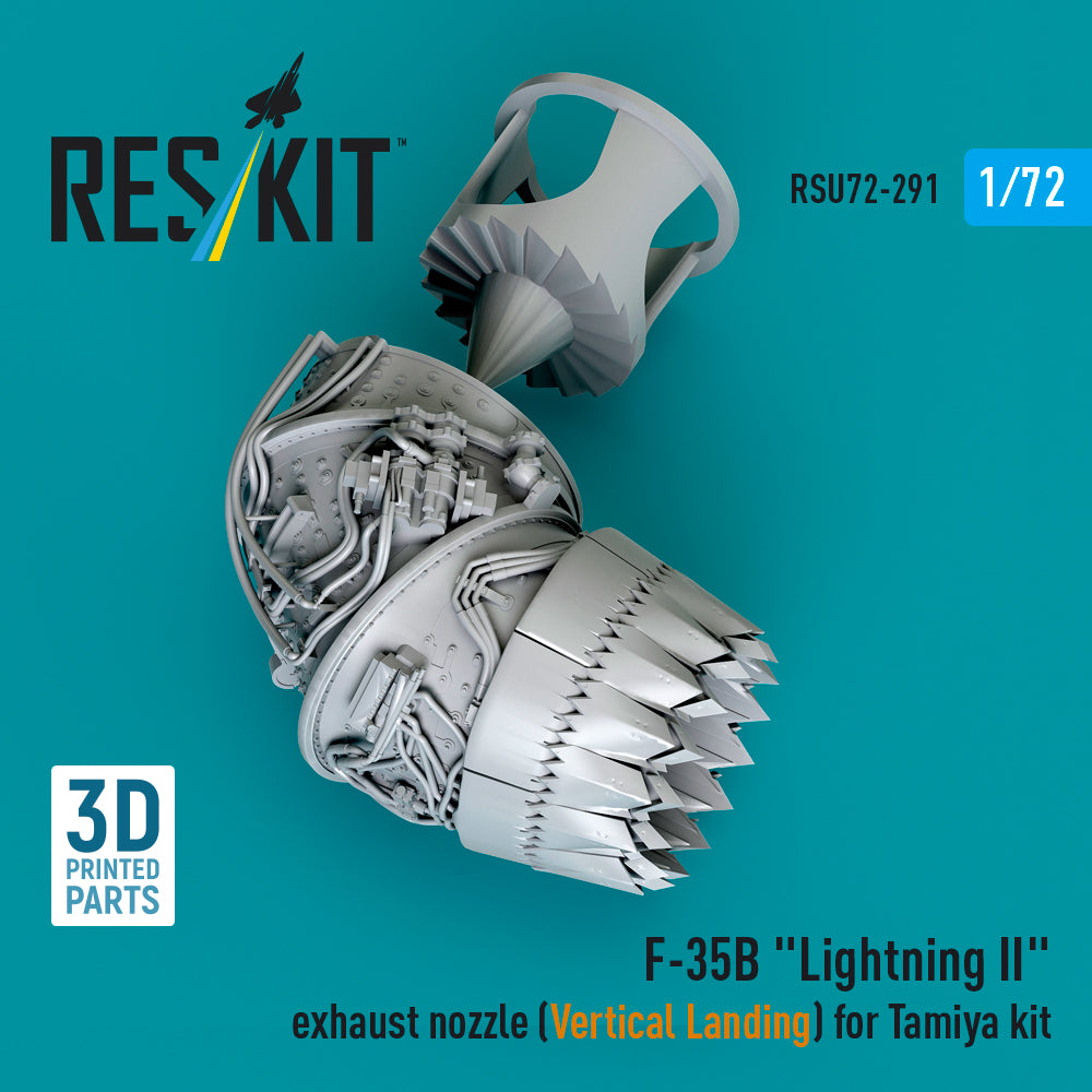 ResKit RSU72-0291 1:72 Lockheed-Martin F-35B Lightning II exhaust nozzle