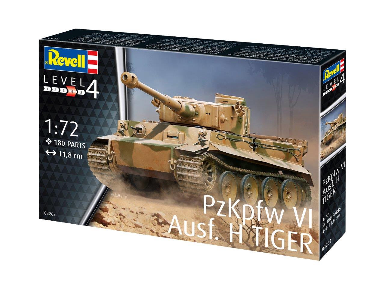 Revell 3262 Pz.Kpfw.VI Tiger Ausf.H 1:72 Model Kit