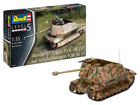 Revell 3292 Marder 1 on FCM 36 Base 1:35 Model Kit