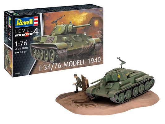 Revell 3294 Soviet T-34/76 Model 1940 1:76 Model Kit