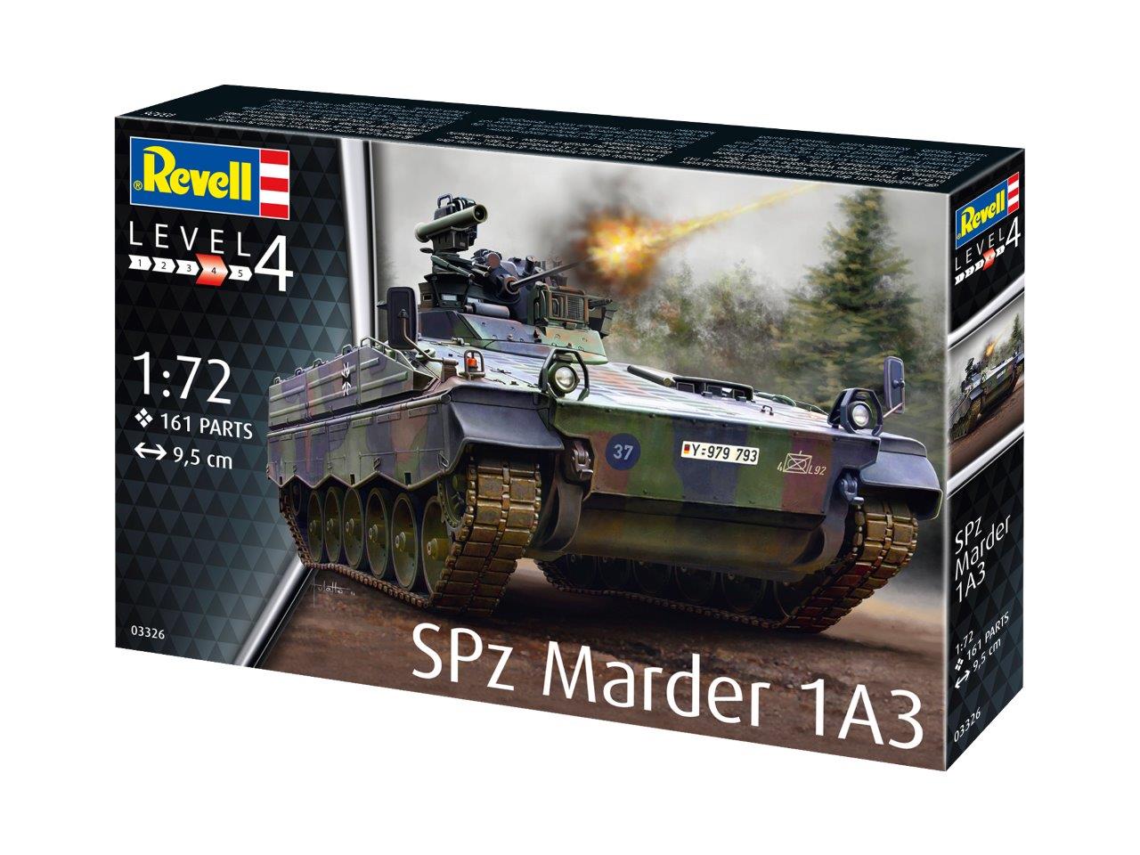 Revell 3326 SPz. Marder 1A3 1:72 Model Kit