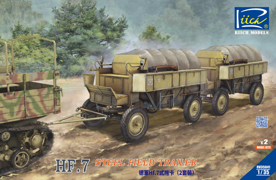 Riich Models RV35041 1:35 German Hf.7 steel field wagen